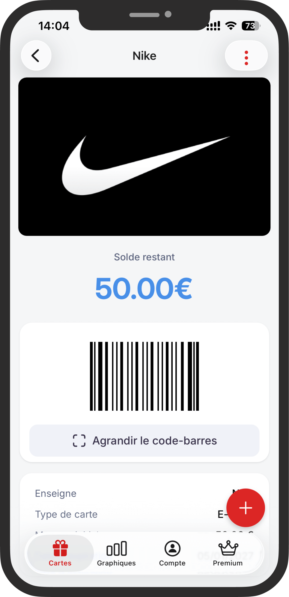 Le numéro et le code PIN sont chiffrées et stockées uniquement sur votre appareil